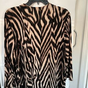 Chico topper in animal print